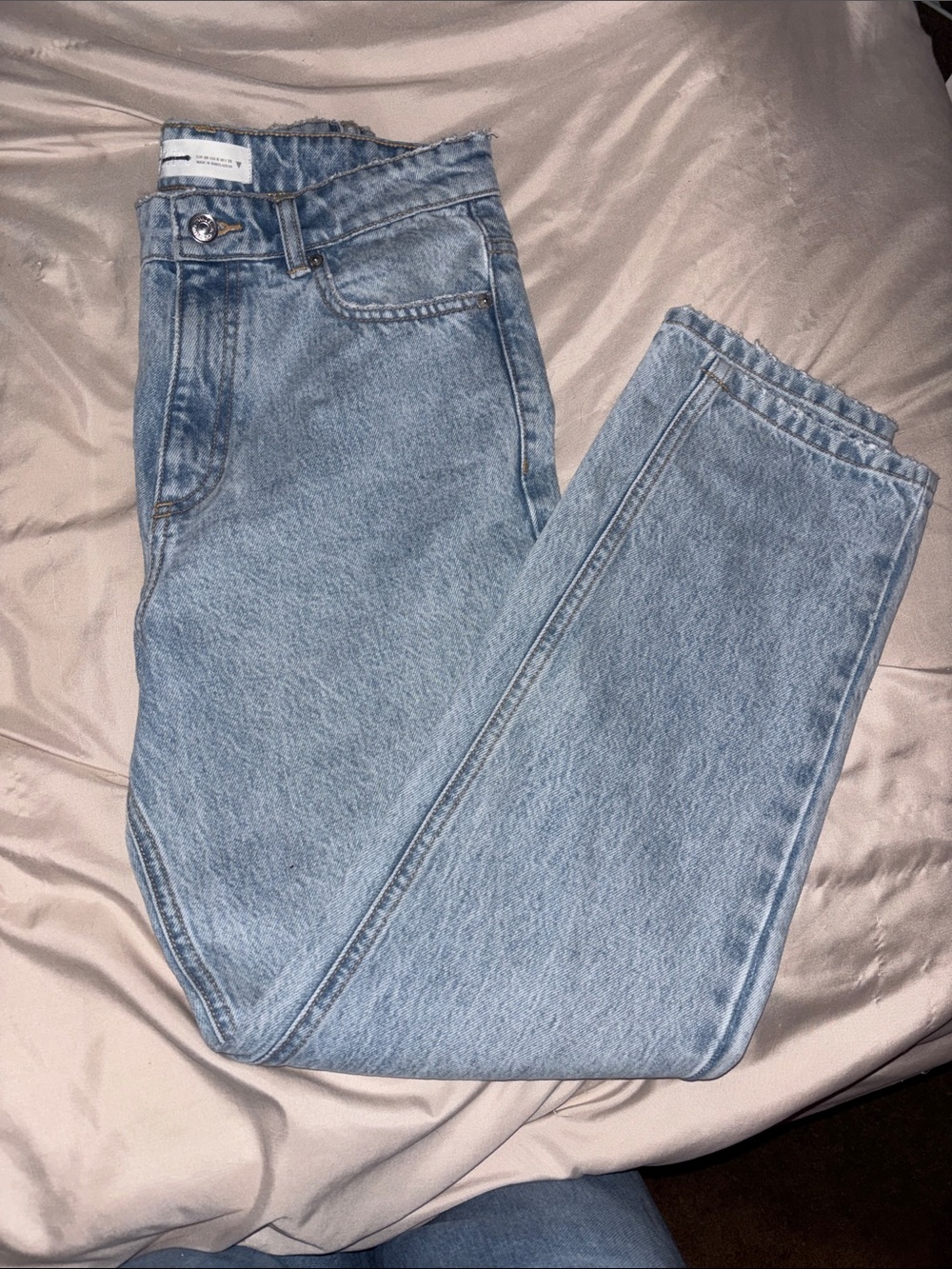 Zara Light Blue Straight